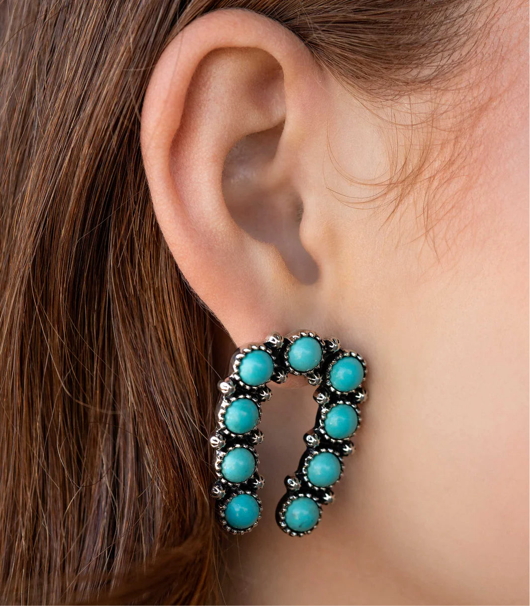 Paparazzi Earrings - Wild West Wonder - Blue - Fashion Fix