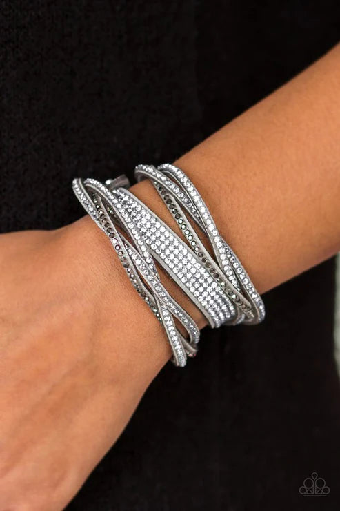 Paparazzi Urban Collection - Taking Care of Business - Silver