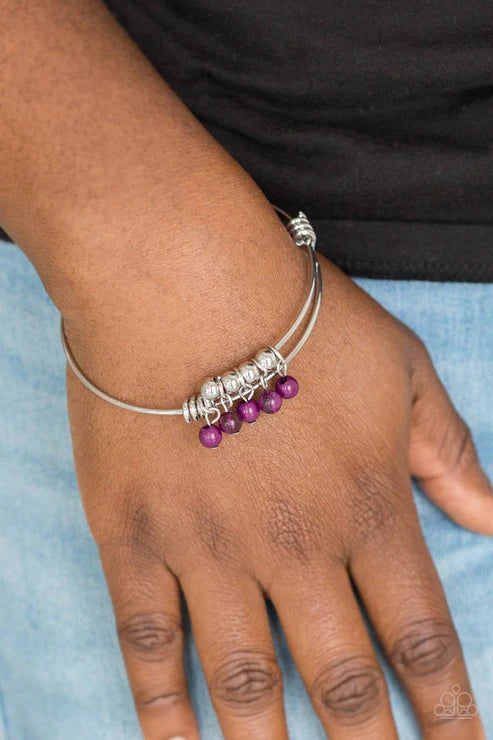 Paparazzi Bracelets - All Roads Lead to Roam - Purple