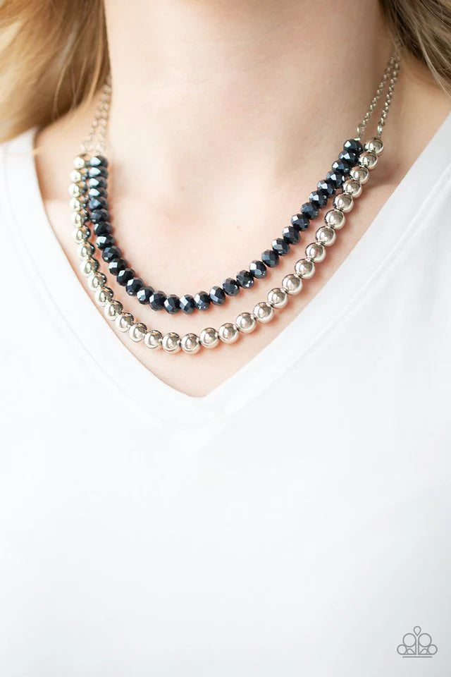 Paparazzi Necklaces - Color of the Day - Blue
