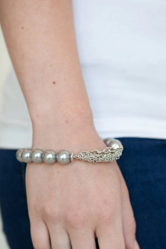Paparazzi Bracelets - Hollywood Heels - Silver
