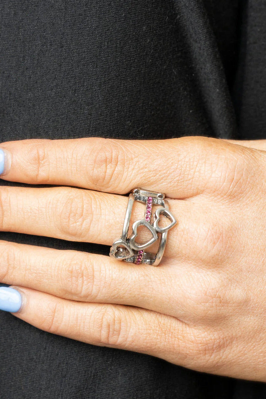 Paparazzi Rings - Give me Amor - Pink