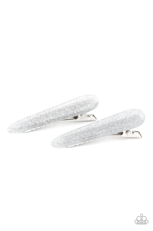 Paparazzi Hair Accessories - Pretty in Patriot - Silver
