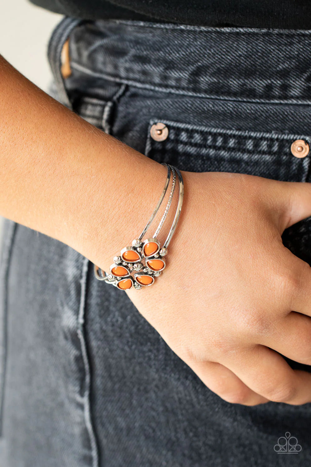 Paparazzi Bracelets - Taj Mahal Meadow - Orange