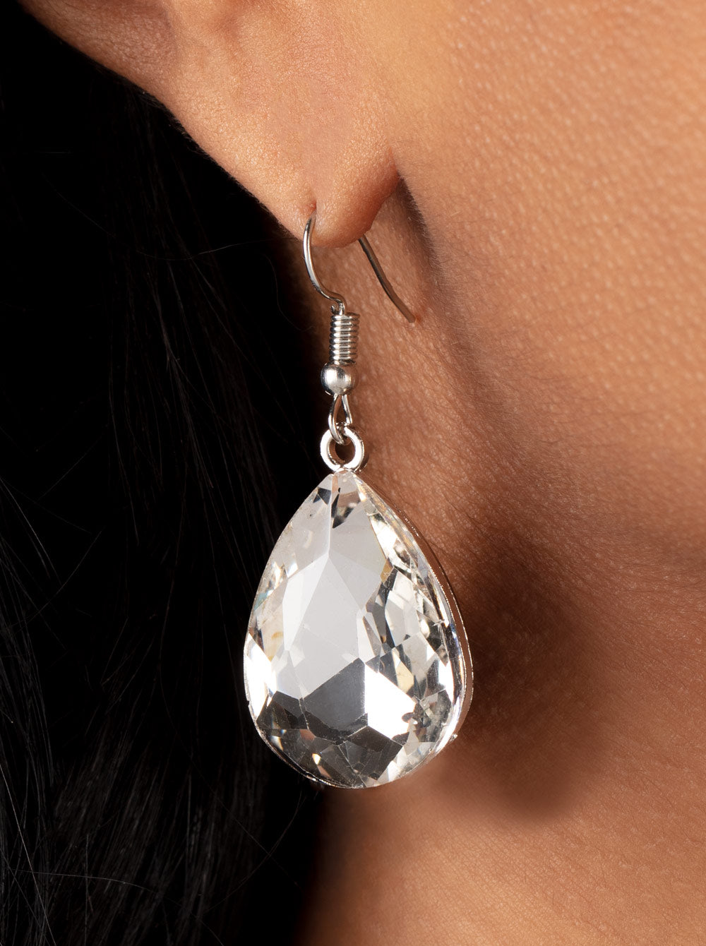 Paparazzi Earrings - My Castle is Your Castle - White