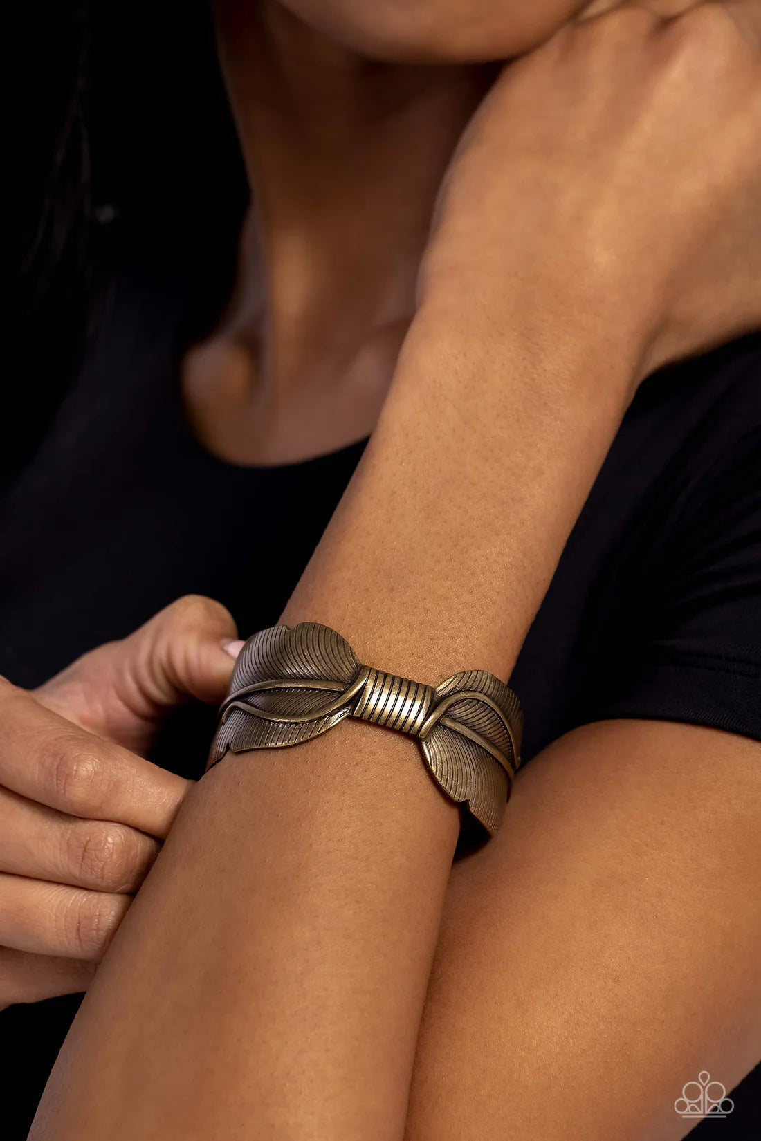 Paparazzi Bracelets - Quill quencher - Brass