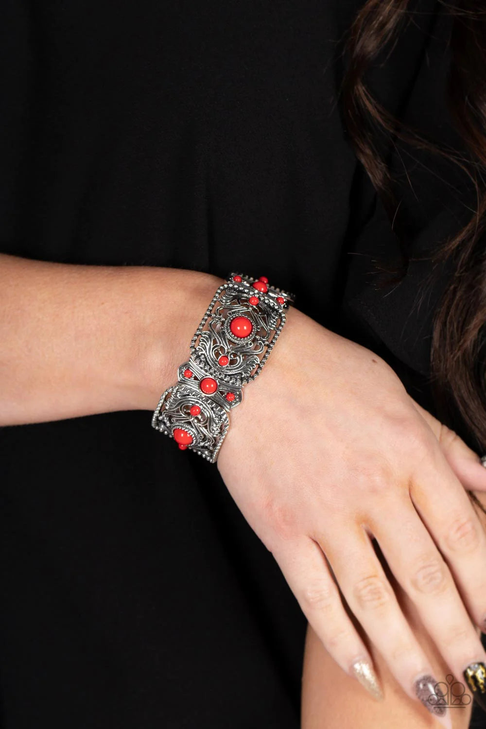 Paparazzi Bracelets - Going, Going, Gondola - Red