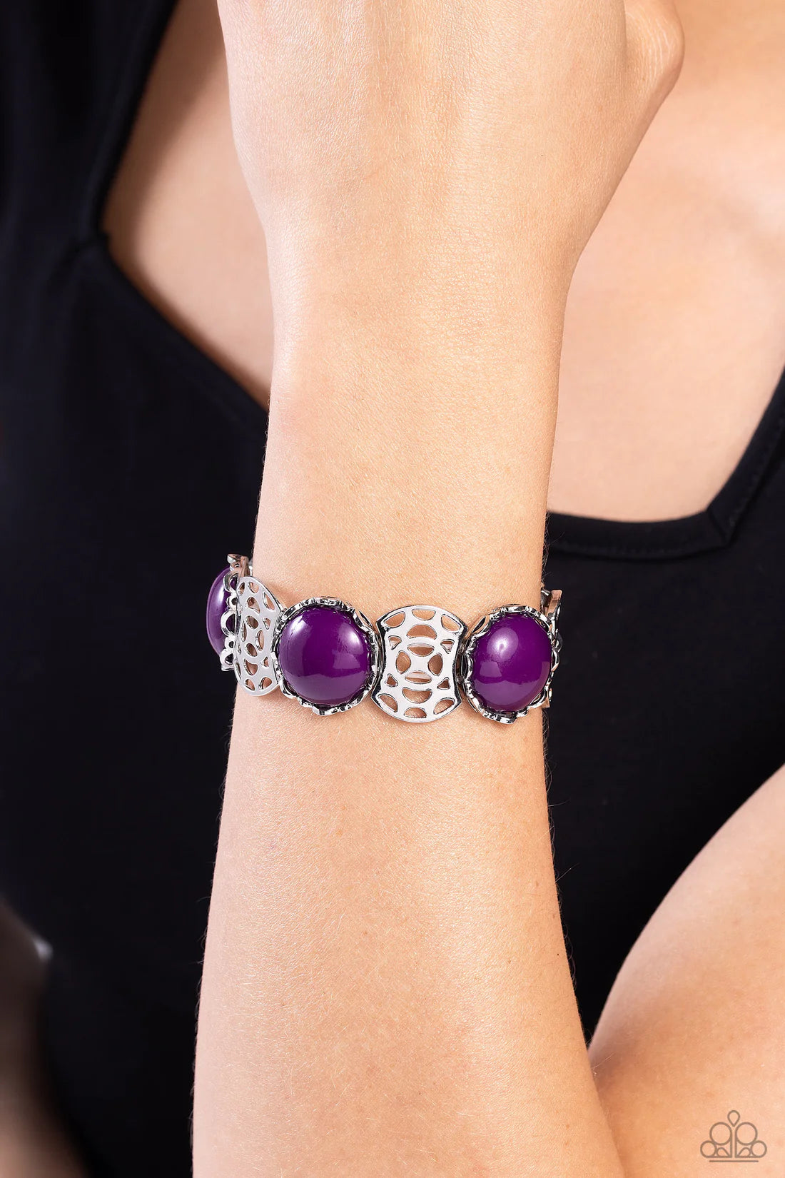 Paparazzi Bracelets - Ethereal Excursion - Purple