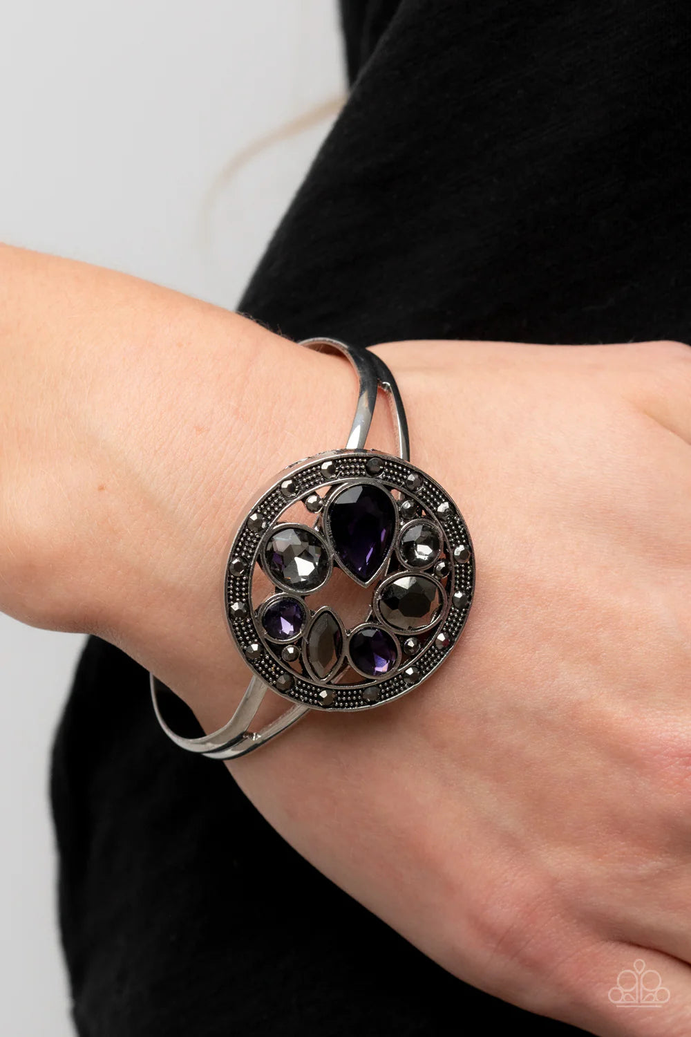 Paparazzi Bracelets - Time to Twinkle - Purple