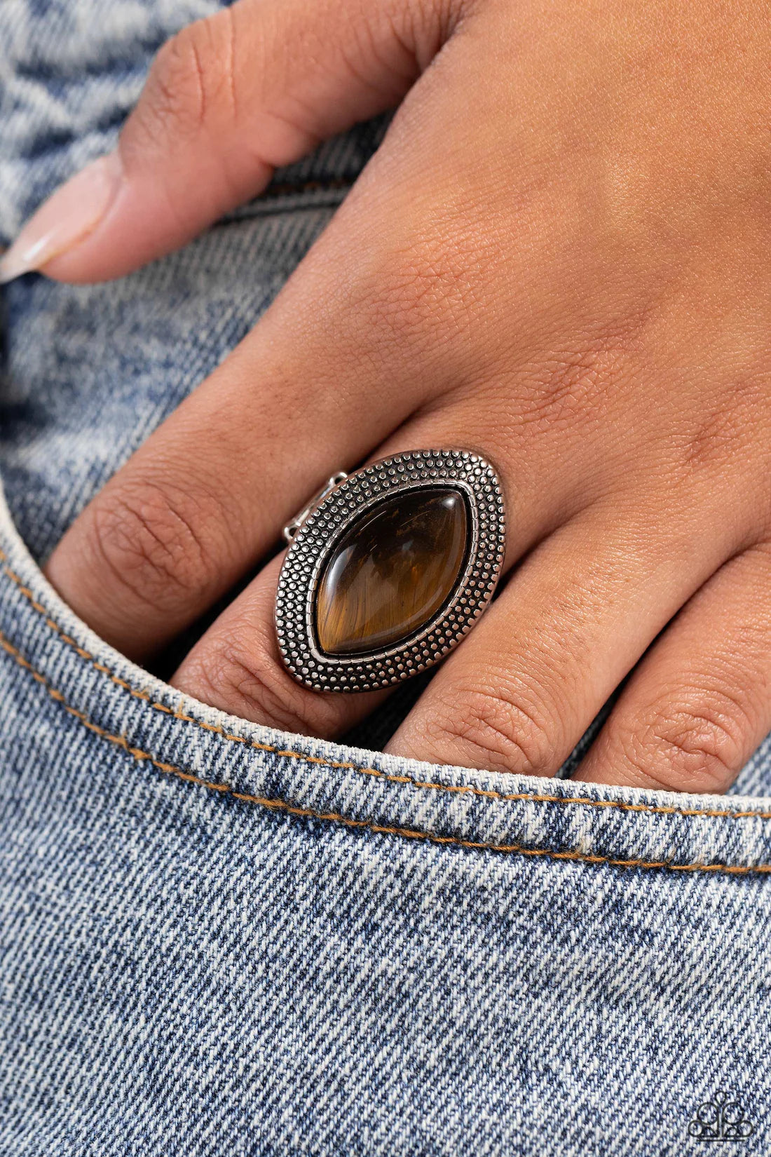 Paparazzi Rings - Artisanal Apothecary - Brown