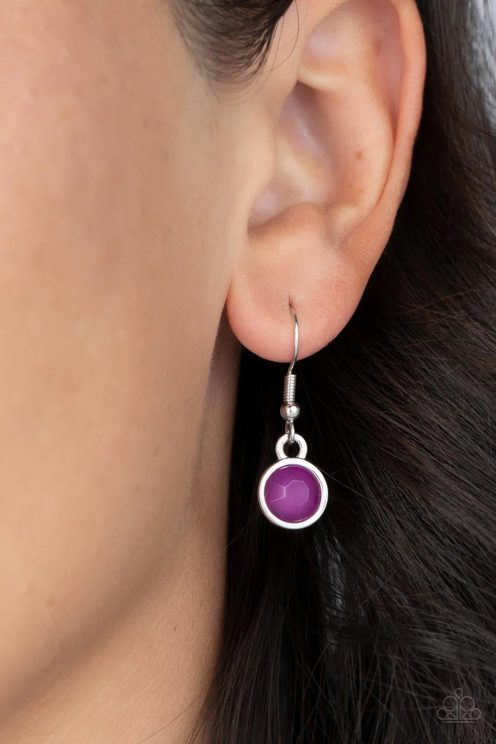 Paparazzi Necklaces - Moonbeam Magic - Purple