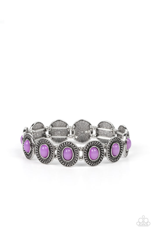 Paparazzi Bracelets - Dainty Delight - Purple