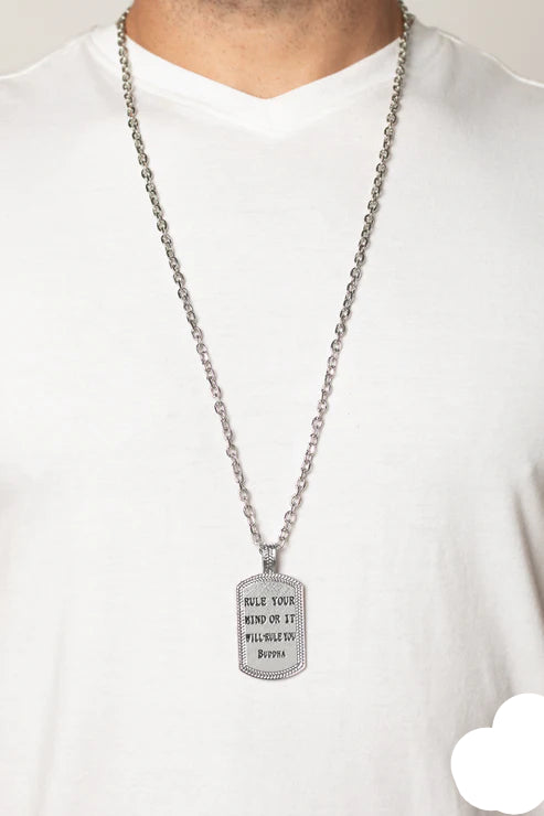 Paparazzi Men's Collection - Empire State of Mind - Silver