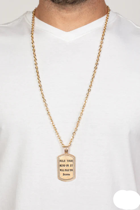 Paparazzi Men's Collection - Empire State of Mind - Gold