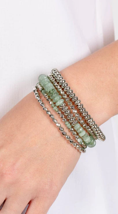 Paparazzi Bracelets - Pristine Pixie Dust - Green