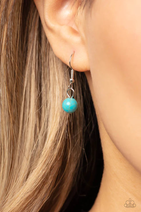 Paparazzi Necklaces - Saharan Scope - Blue