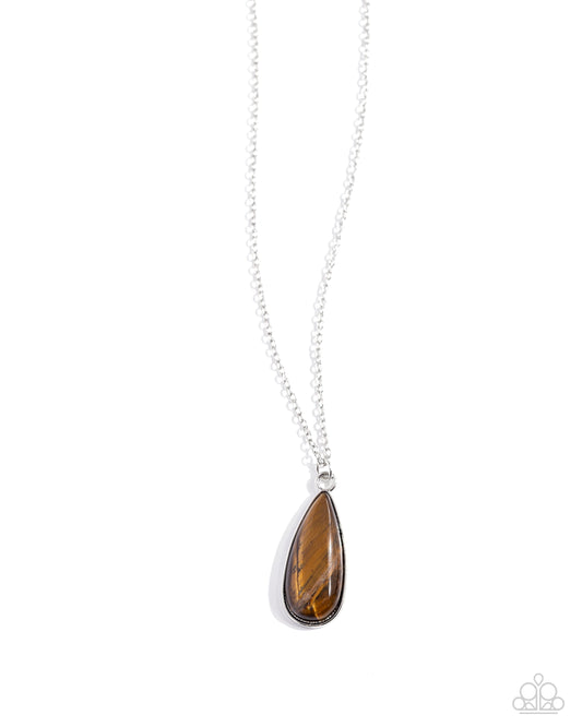 Paparazzi PREORDER Necklaces - Earthy Enchantment - Brown