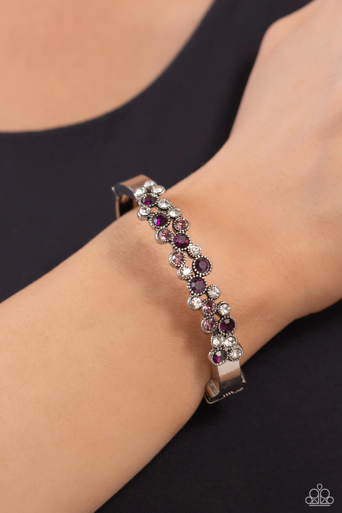 Paparazzi Bracelets - Big City Bling - Purple