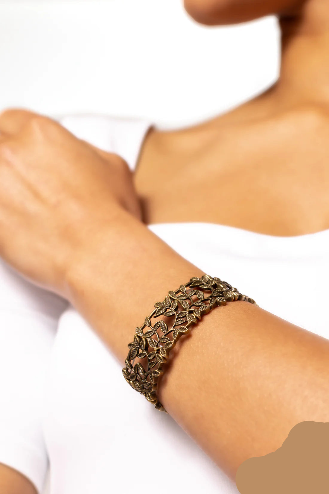 Paparazzi Bracelets - Whose Vine is it Anyway? - Brass