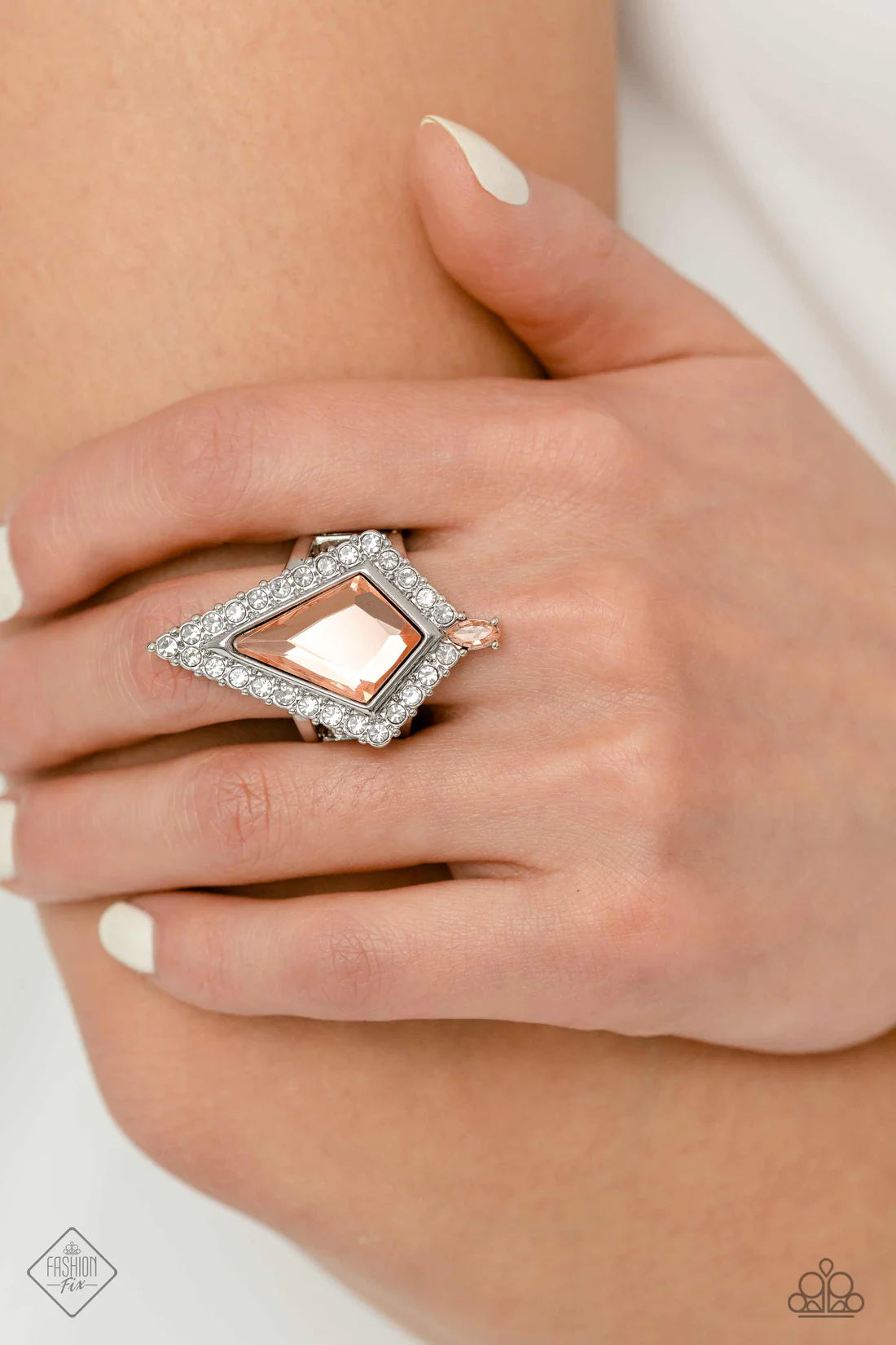 Paparazzi Rings - Stylish Studio - Orange - Fashion Fix