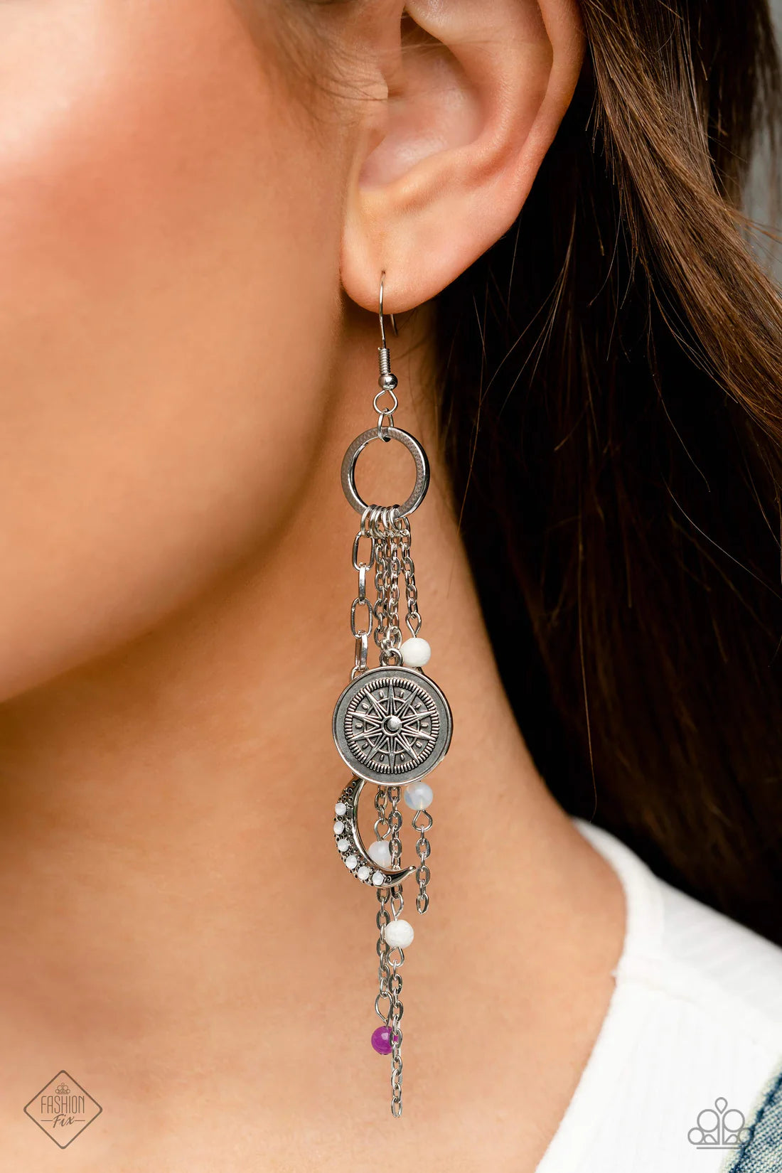 Paparazzi Earrings - Esteemed Explorer - Purple - Fashion Fix