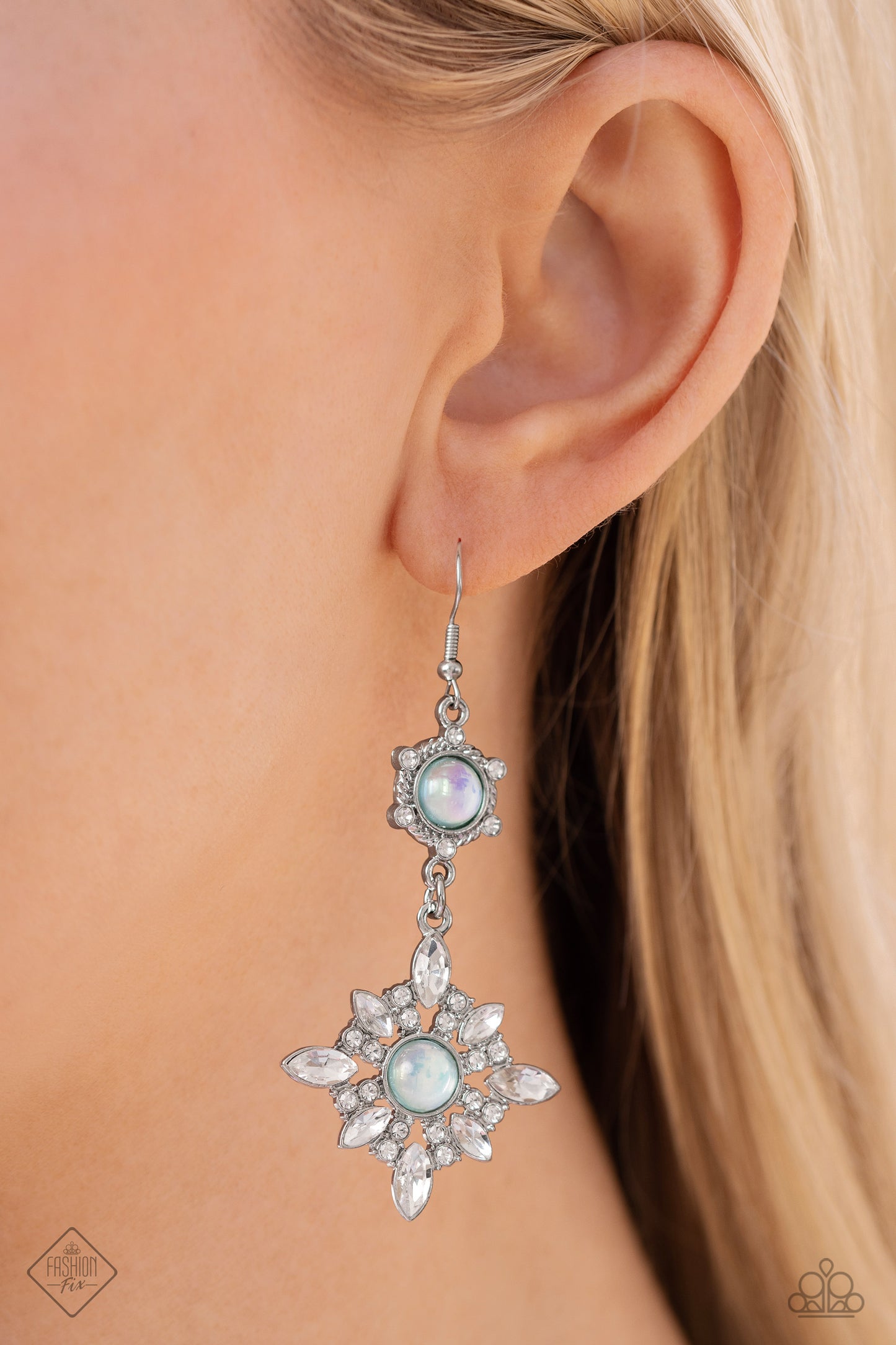 Paparazzi Earrings - Summer Daze - Green - Fashion fix