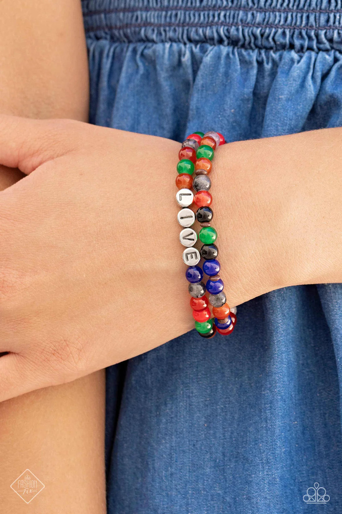 Paparazzi Bracelets - Bead That As if May - Red - Fashion Fix