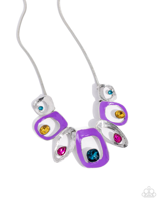 Paparazzi PREORDER Necklaces - Poetically Painted - Purple