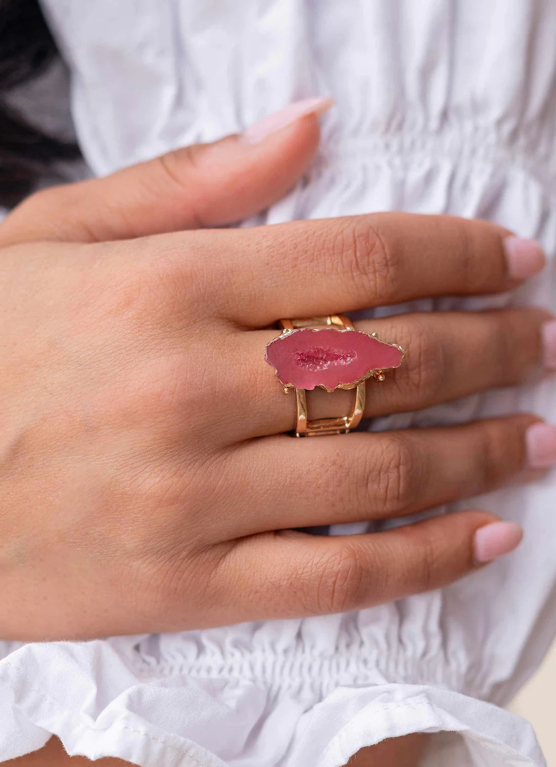 Paparazzi Rings - Mineral Masterpiece - Pink - Fashion Fix