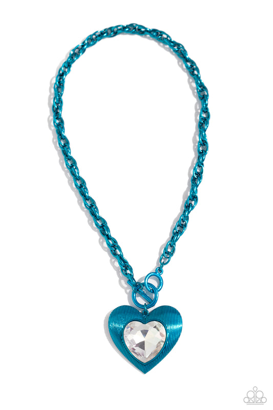 Paparazzi Necklaces - Modern Matchup - Blue