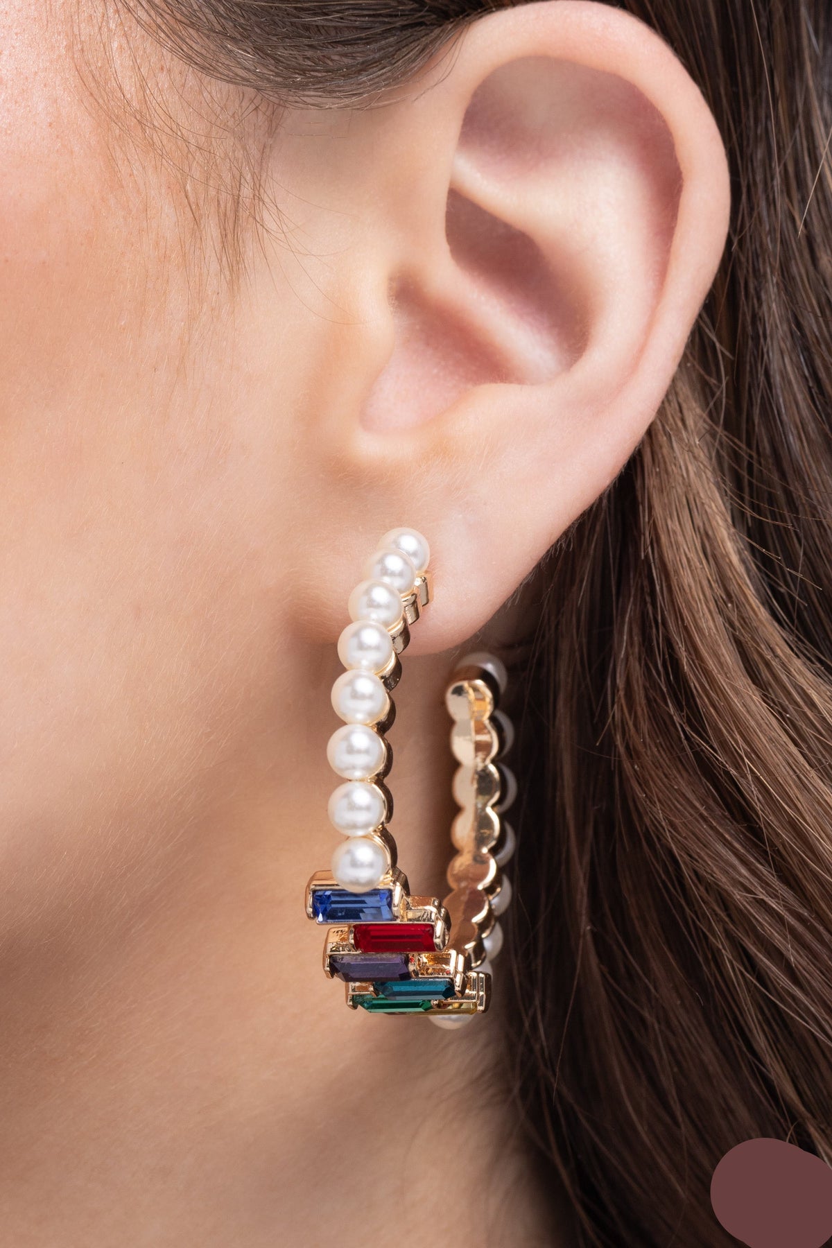 Paparazzi Earrings - Modest Maven - Gold - E2553