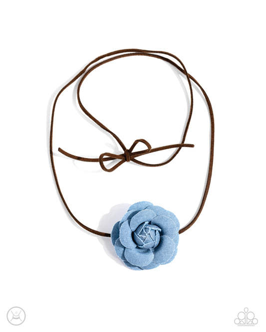 Paparazzi Necklaces - Floral Folktale - Brown
