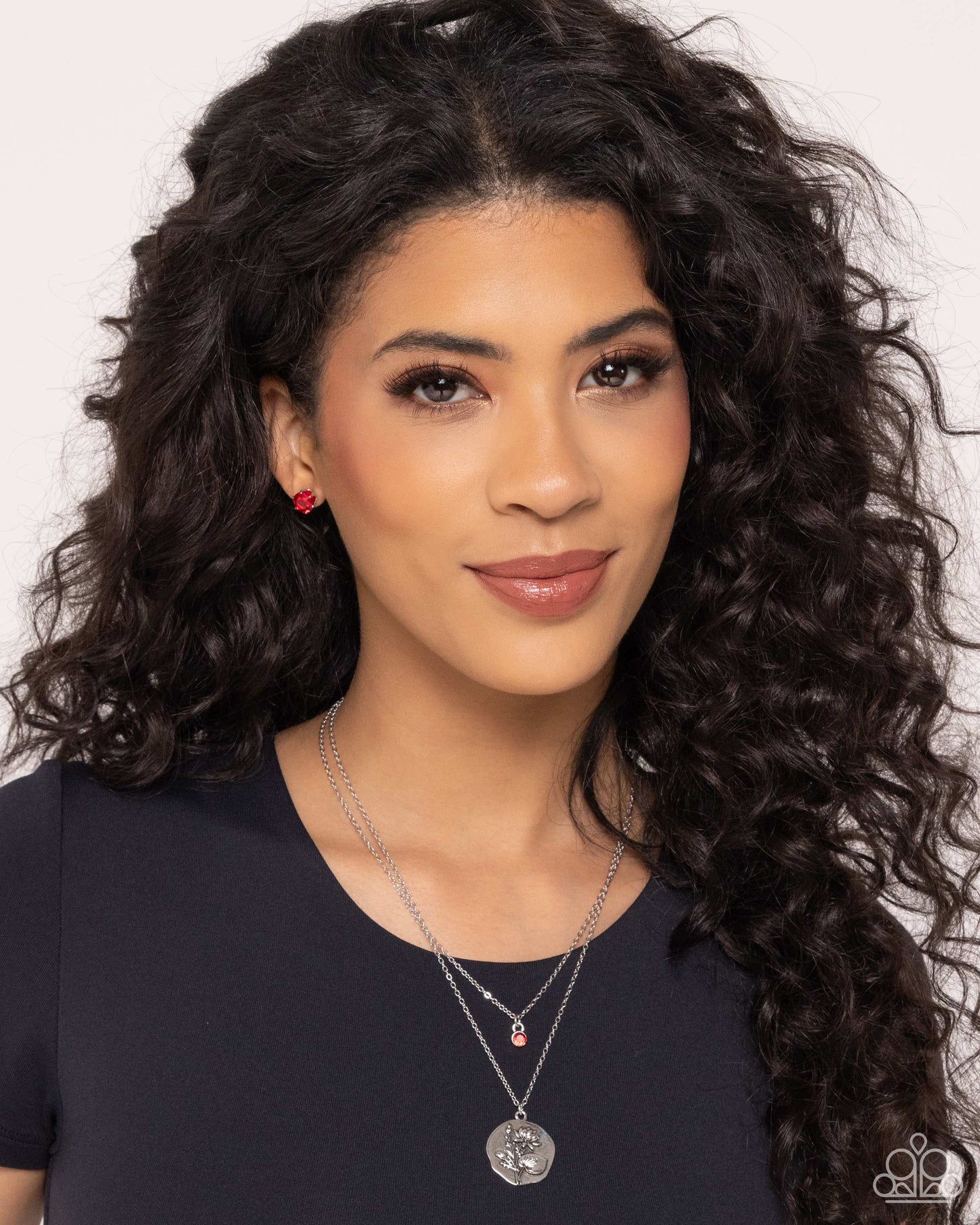 Paparazzi Necklaces - Birthstone Beauty - Red