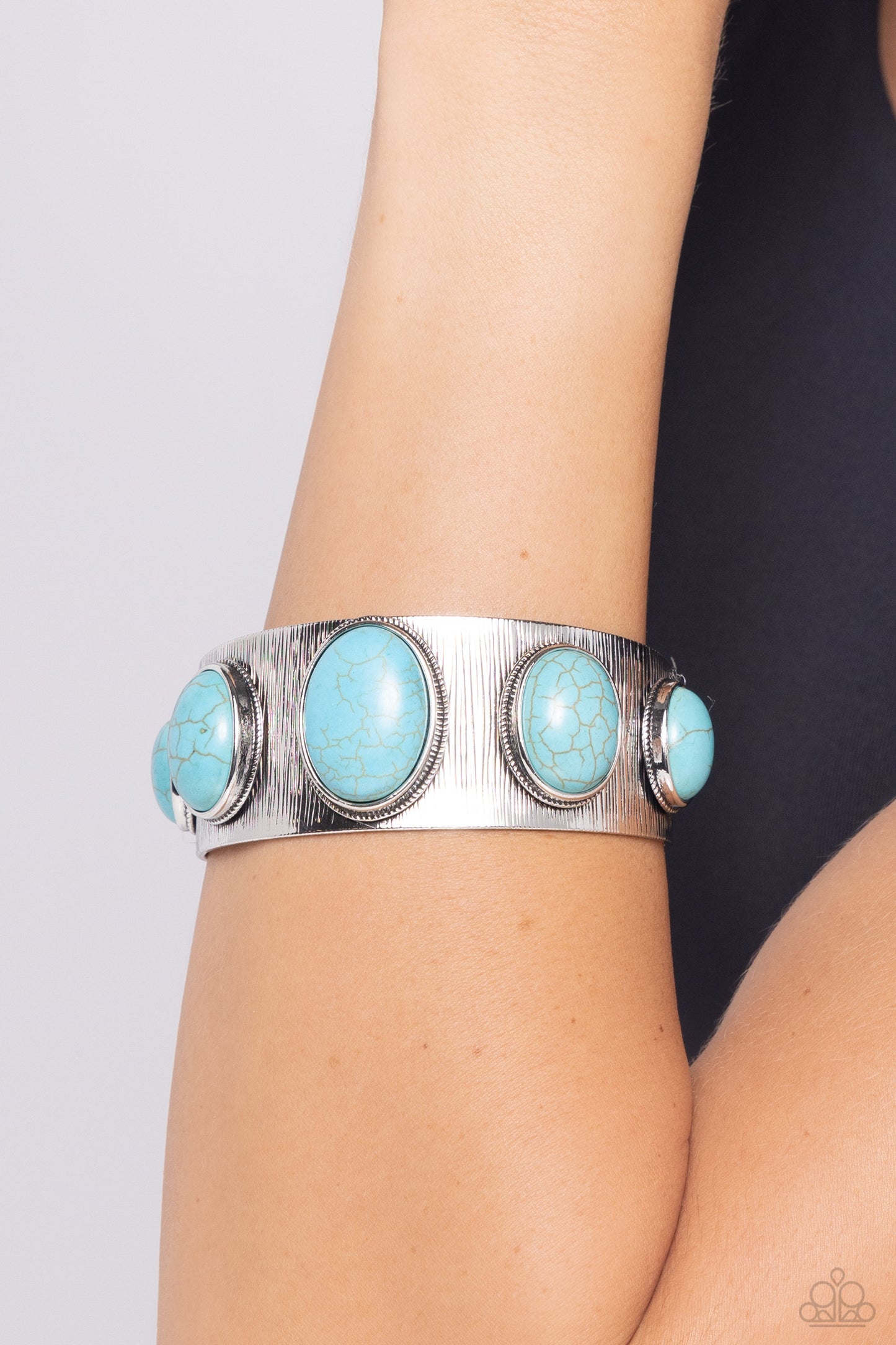 Paparazzi Bracelets - Earthy Echo - Blue