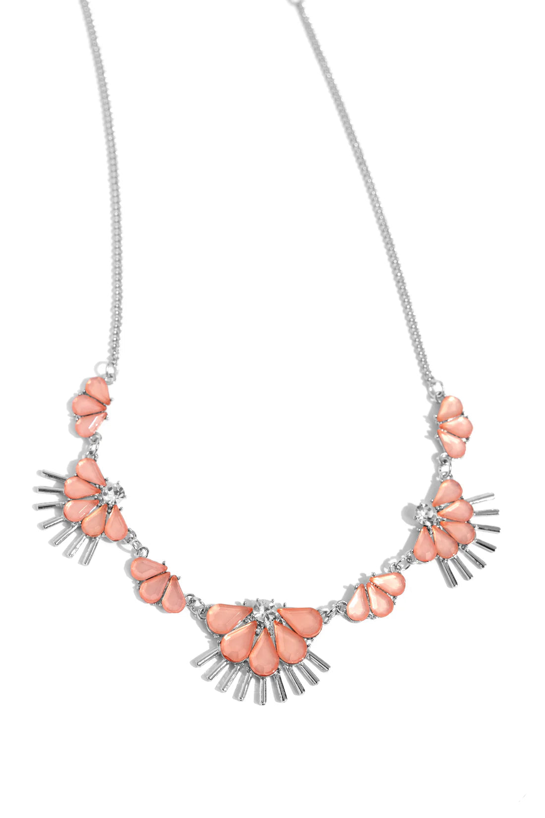 Paparazzi Necklaces - Fluttering Fan - Orange