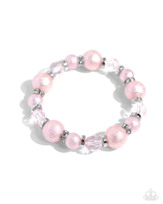 Paparazzi Bracelets - Pearl Protagonist - Pink