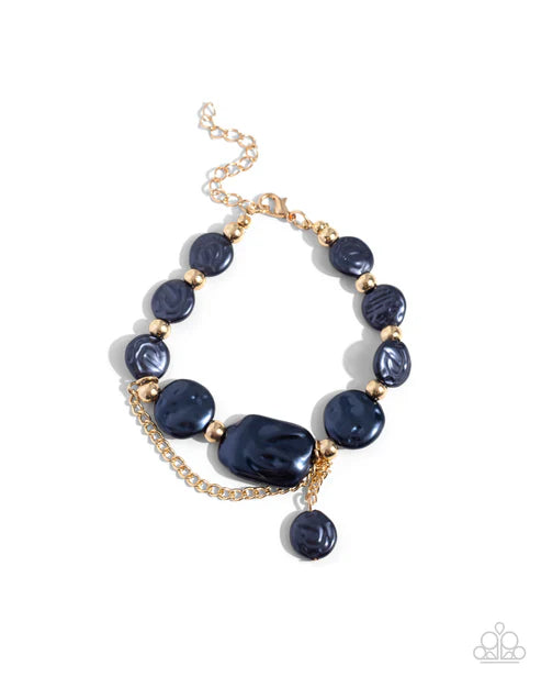 Paparazzi Bracelets - 5th Avenue Finesse - Blue