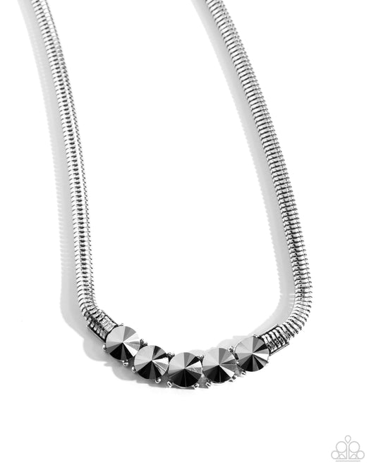 Paparazzi Necklaces - Musings Makeover - Silver