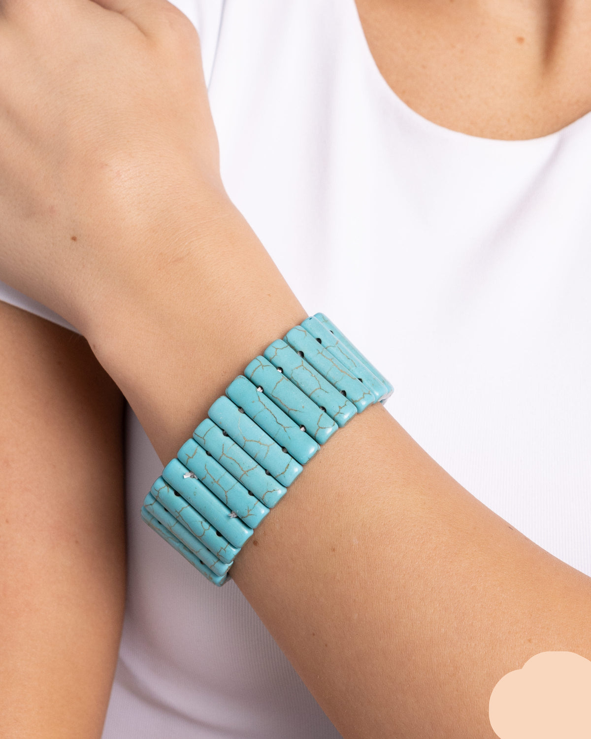 Paparazzi Bracelets - Southern Standing - Blue - B369