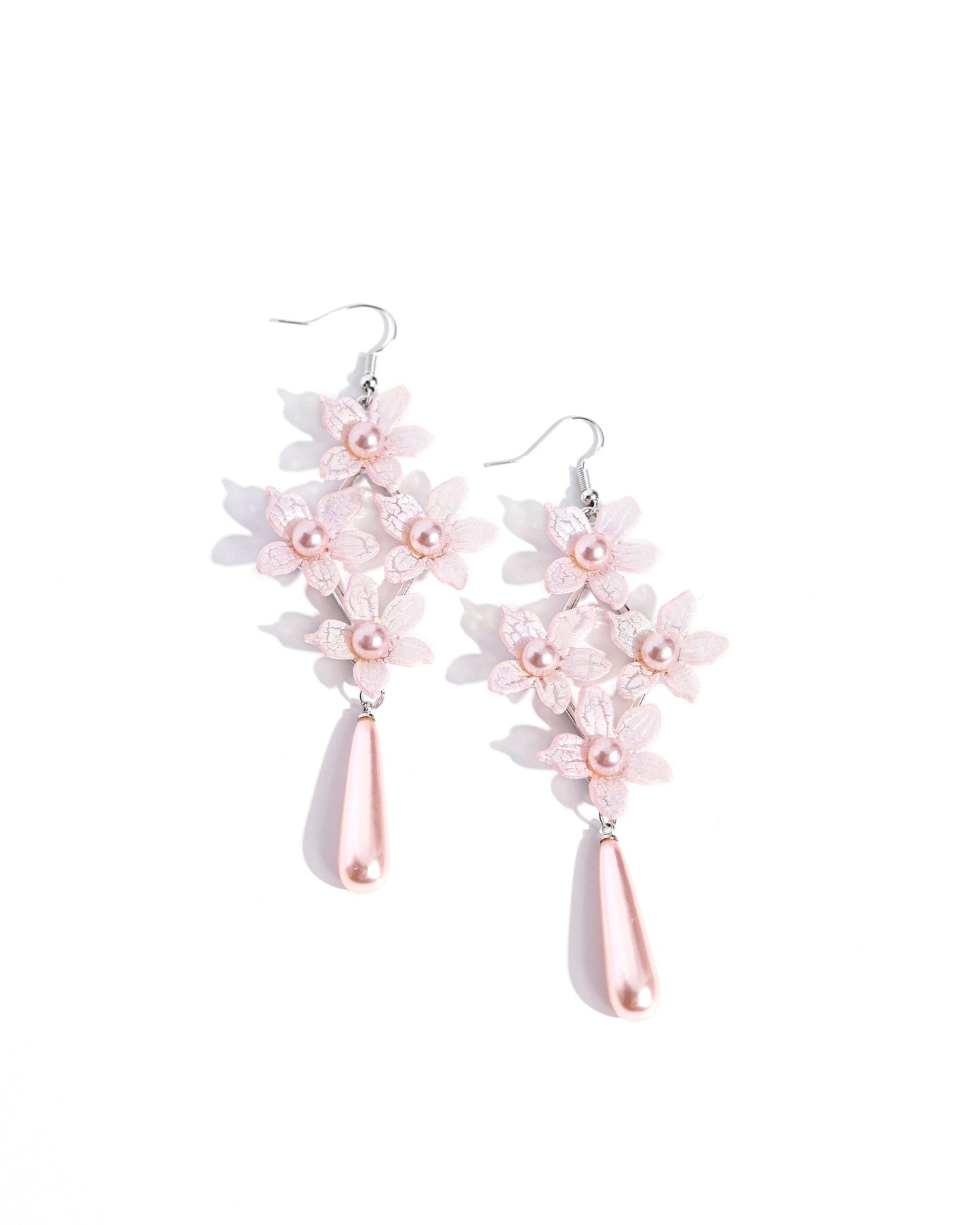 Paparazzi Earrings - Vintage Veining - Pink