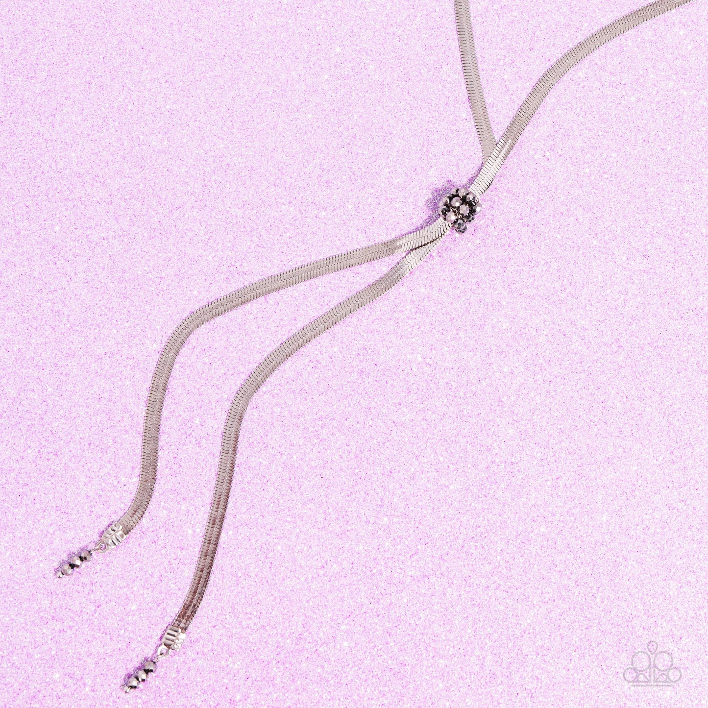 Paparazzi Necklaces - Corporate Cascade - Silver