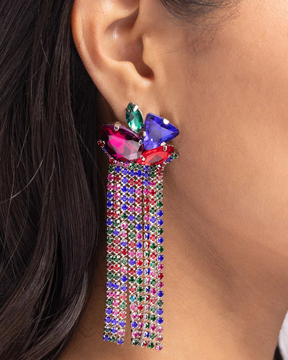 Paparazzi Earrings - Blinding Blend - Multi