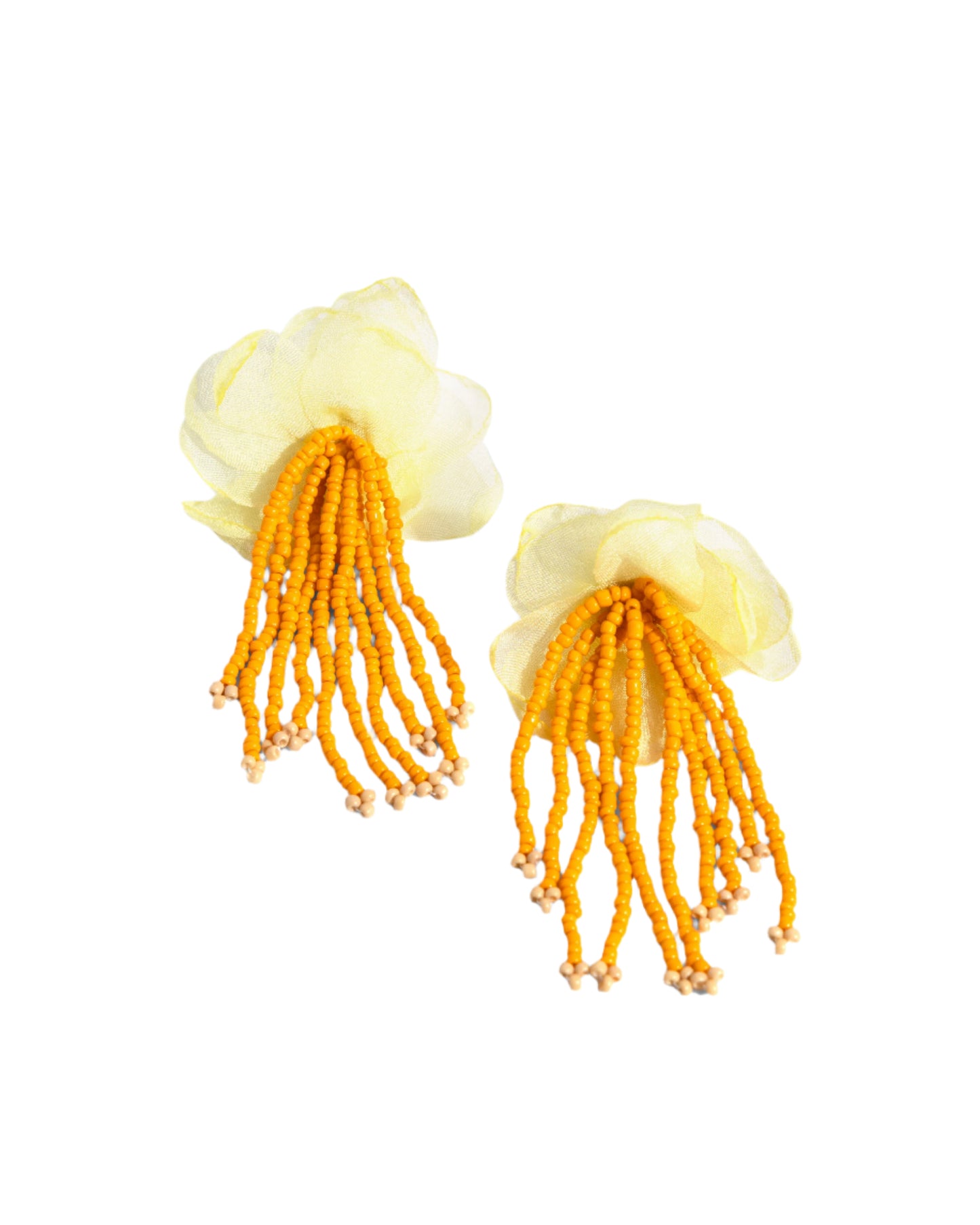 Paparazzi Earrings - Cinderella Charisma - Orange