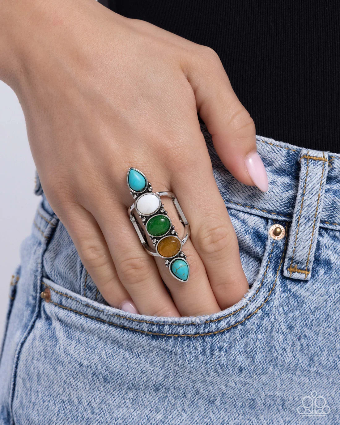 Paparazzi Rings - I See Your Point - Green
