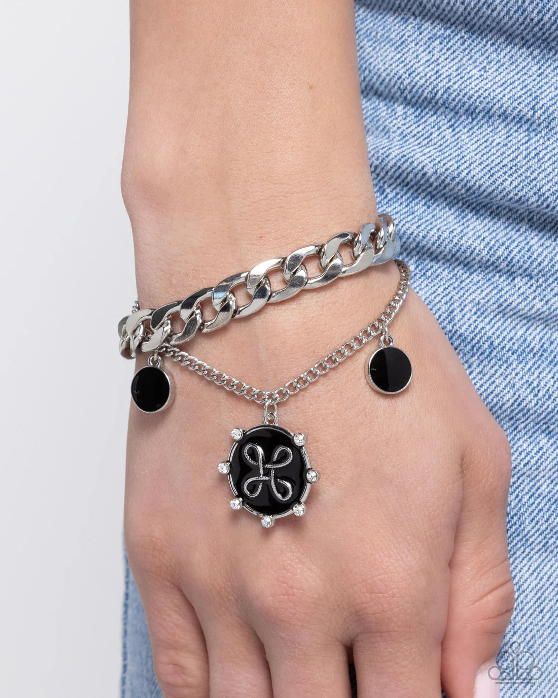 Paparazzi Bracelets - Preppy Present - Black