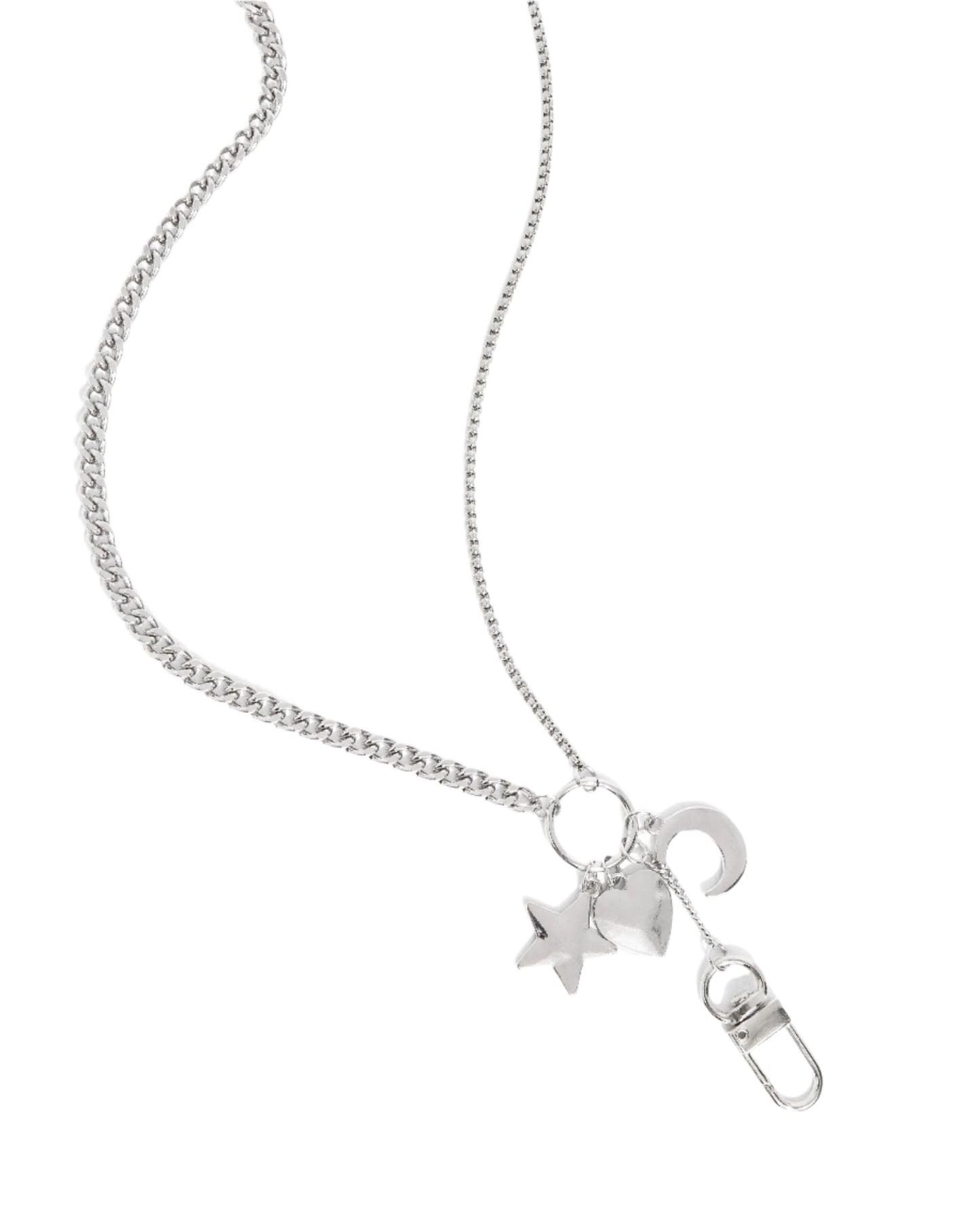 Paparazzi Necklaces - Lanyard Legacy - Silver