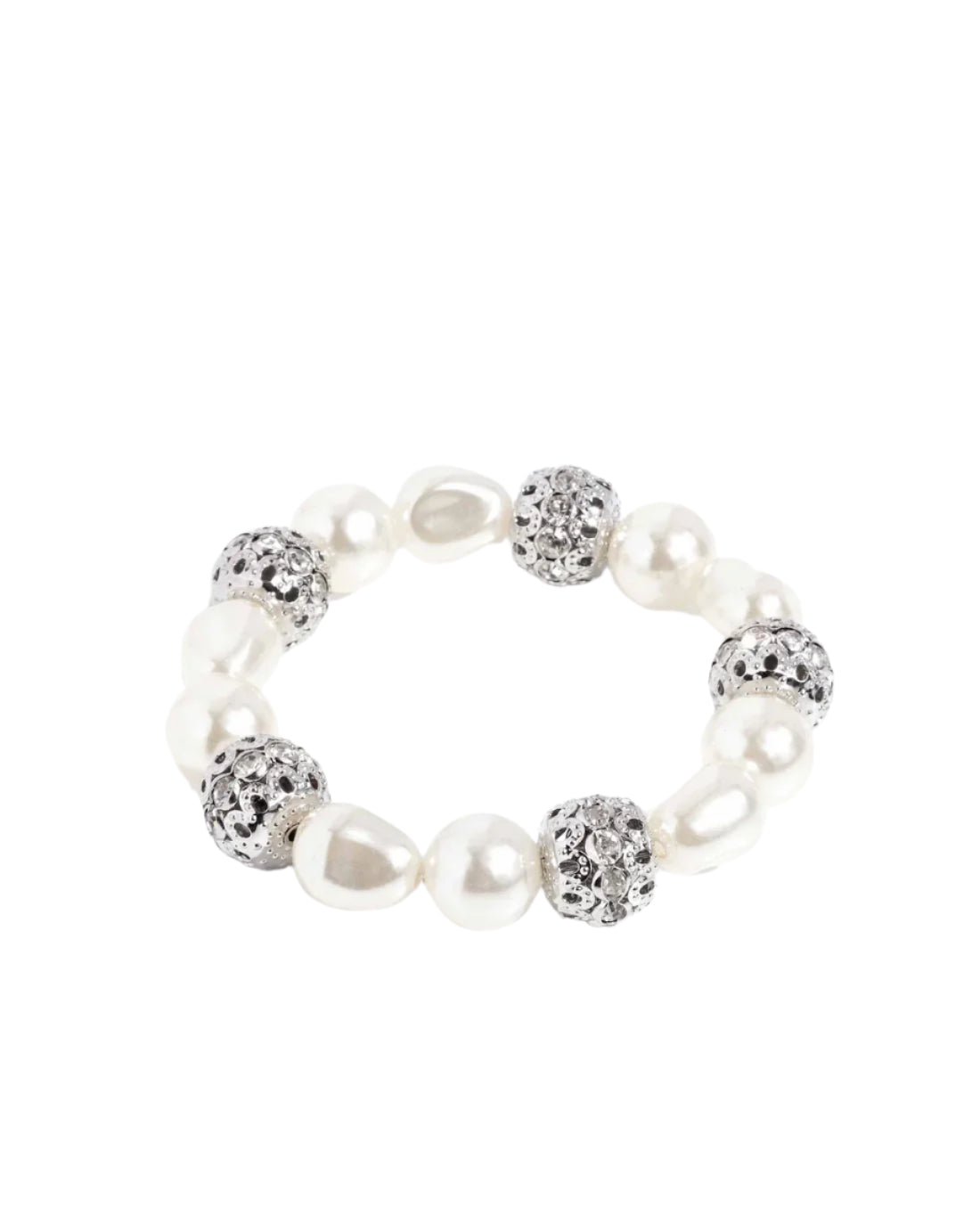 Paparazzi Bracelets - High-Class Headline - White - Fashion Fix