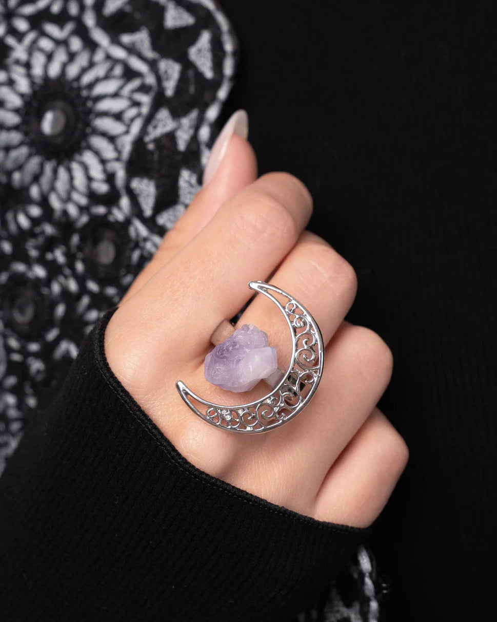 Paparazzi Complete Look - 2pc set - Purple - Necklace and Ring