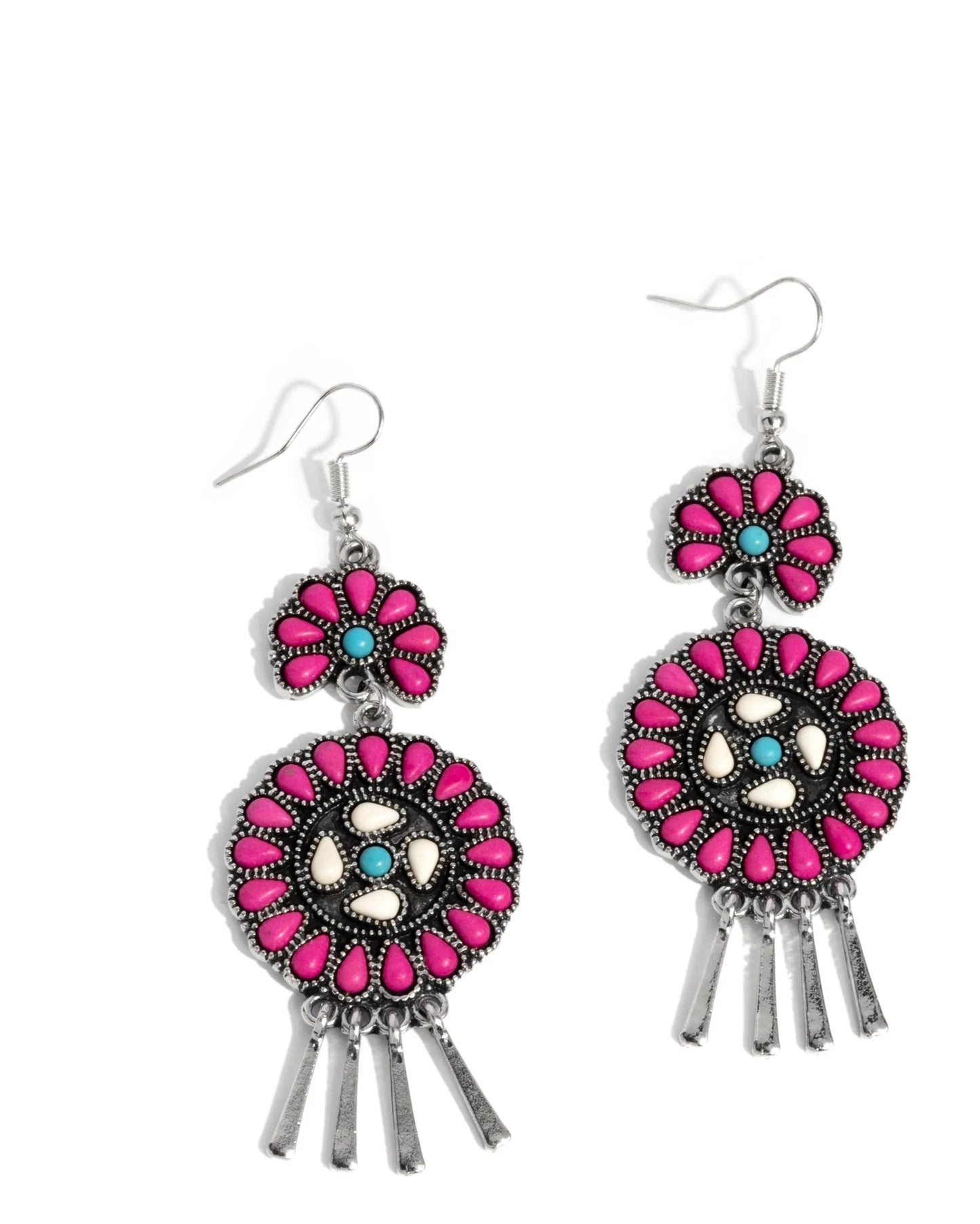 Paparazzi Earrings - Watch the Sunset - Pink