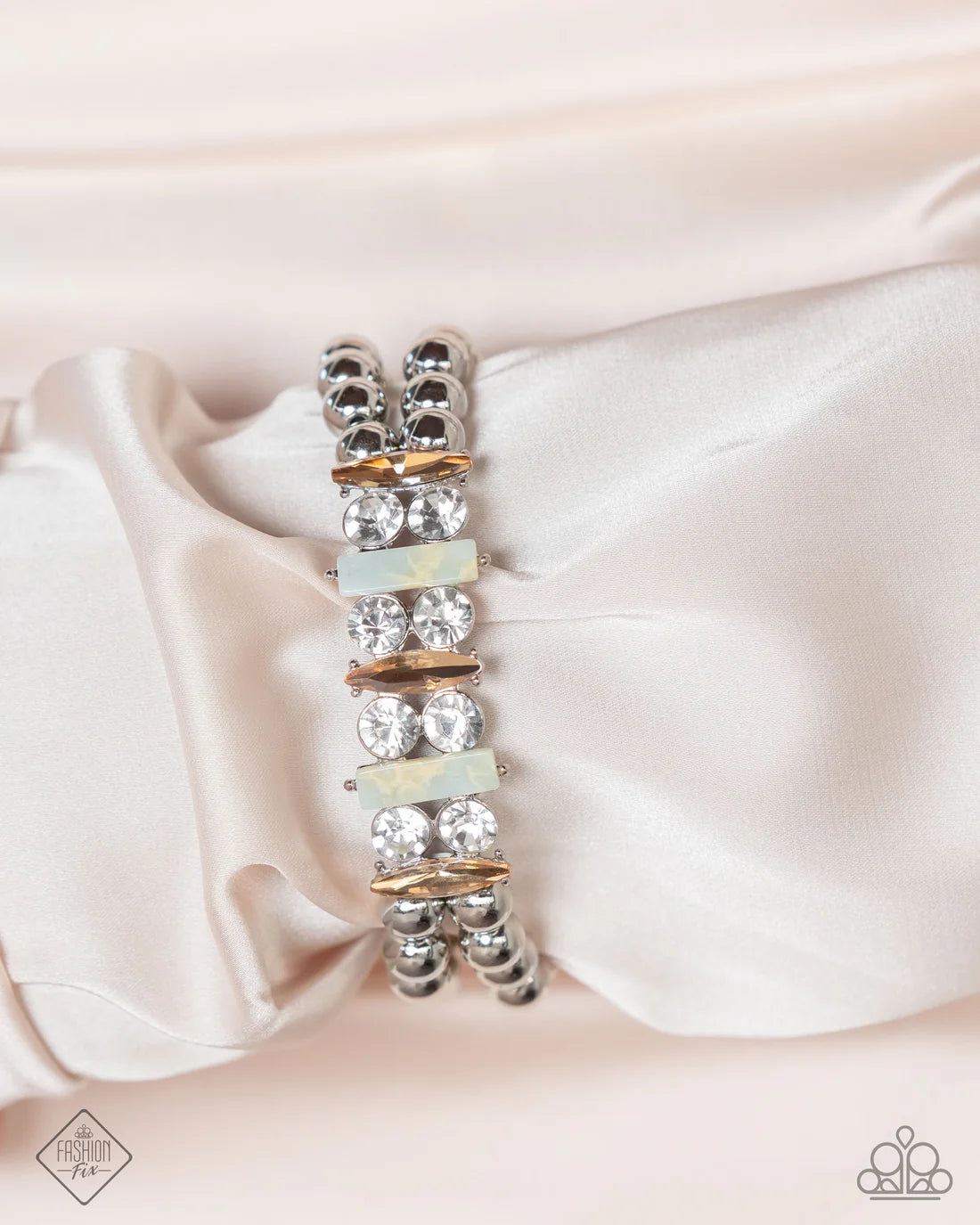 Paparazzi Bracelets - Splendid Shimmer - Fashion Fix - January 2025